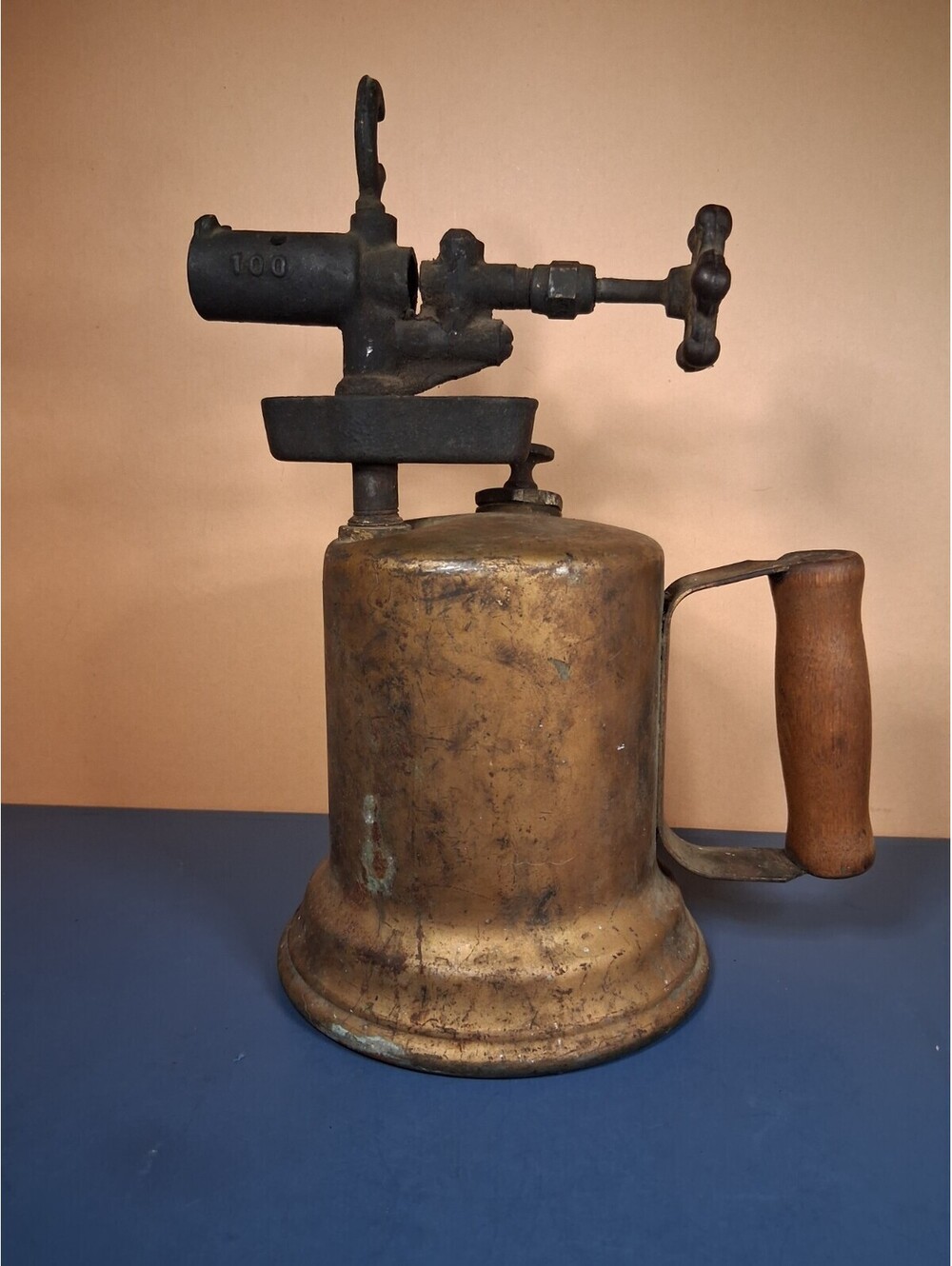 Vintage Butler Brass Antique Welding Soldering Blow Torch Steampunk Decor Canada